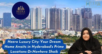 Heera Luxury City: Your Dream Home Awaits in Hyderabad’s Prime Locations-Dr.Nowhera Shaik