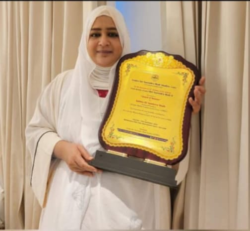 Aalima Dr Nowhera Shaik recognized for women empowerment efforts on PM Modi's 72nd birthday. Read about the award ceremony in Delhi.