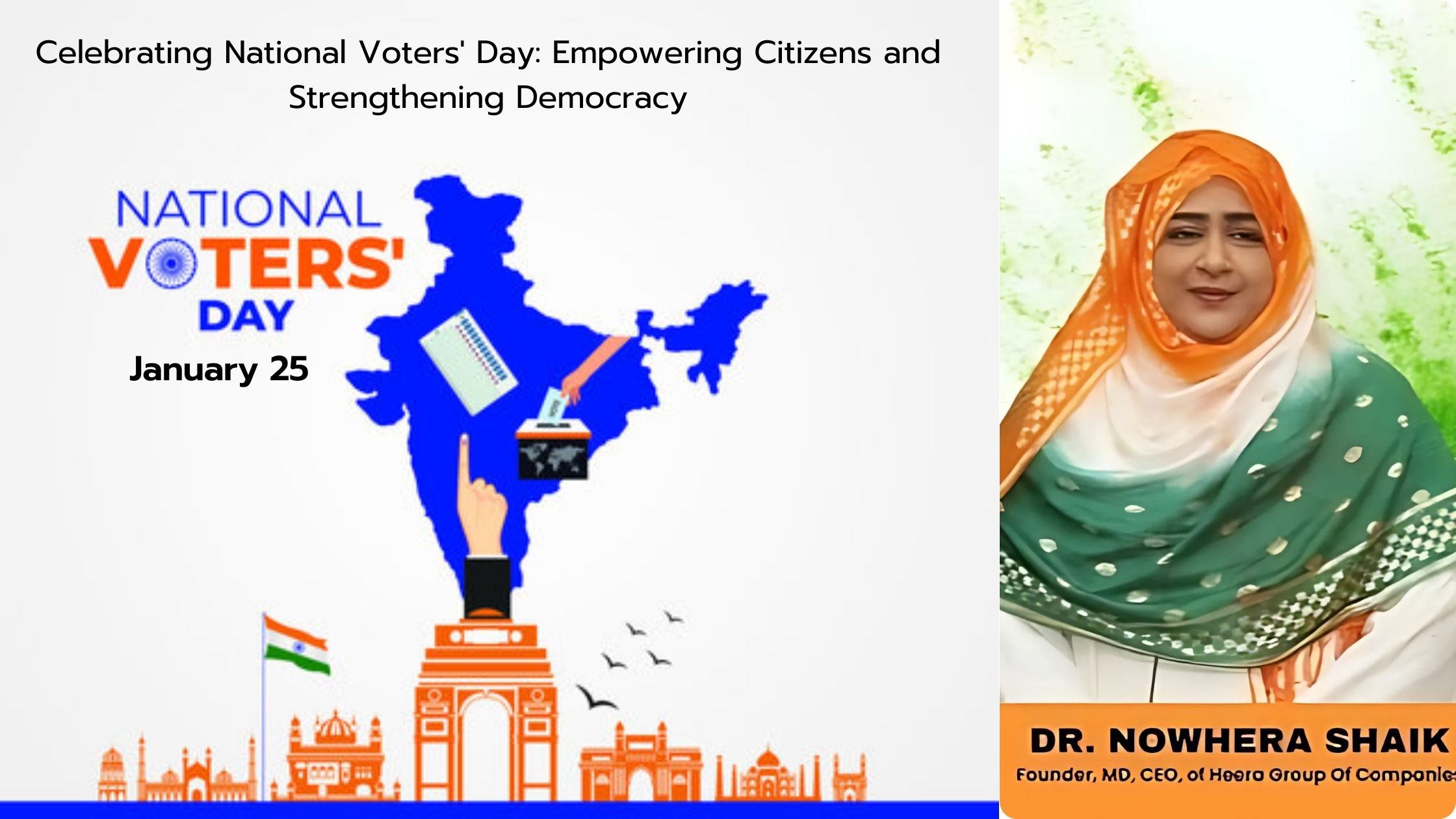 Celebrating National Voters’ Day: Empowering Citizens and Strengthening Democracy