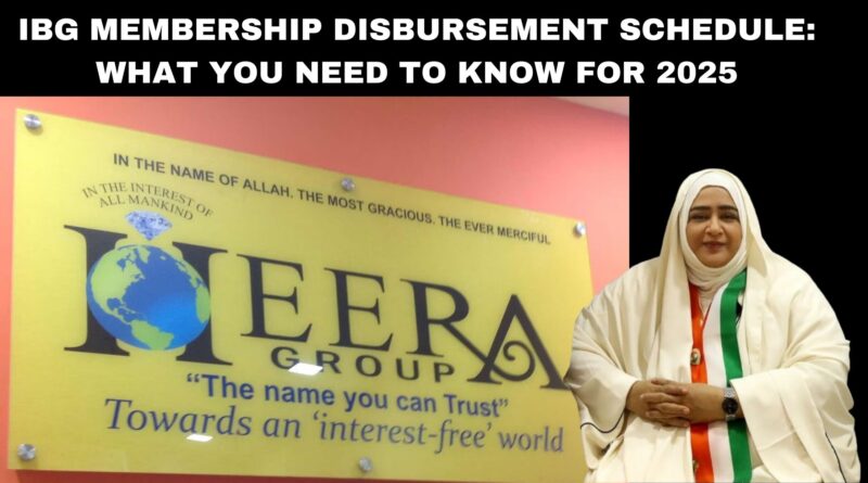 Heera Group IBG Membership Disbursement Schedule: What You Need to Know for 2025